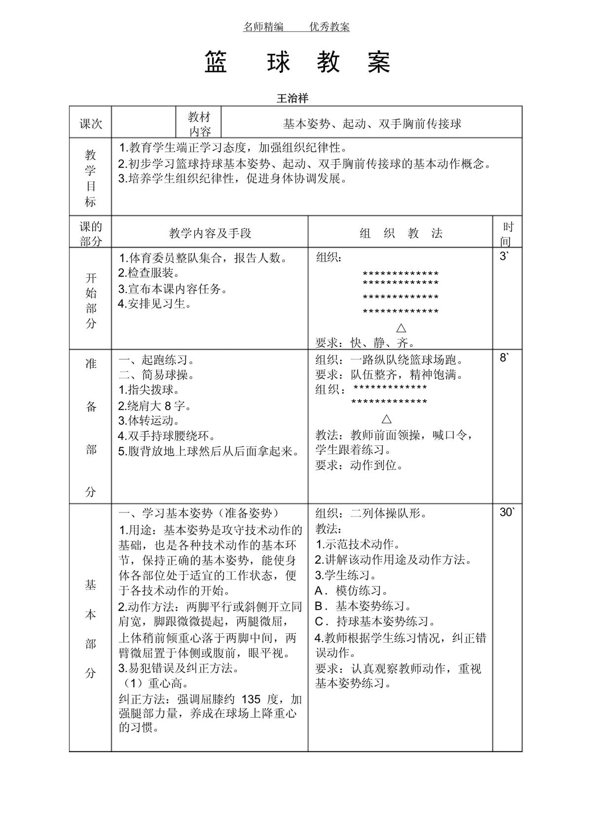 篮球队的训练内容